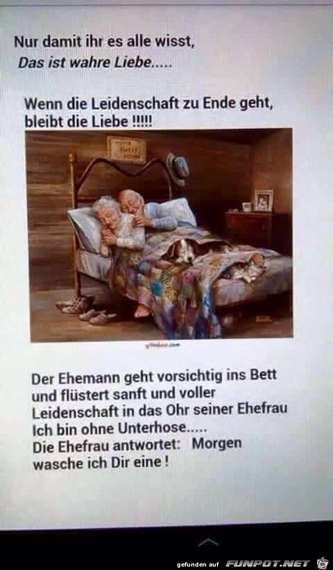 Es bleibt die Liebe