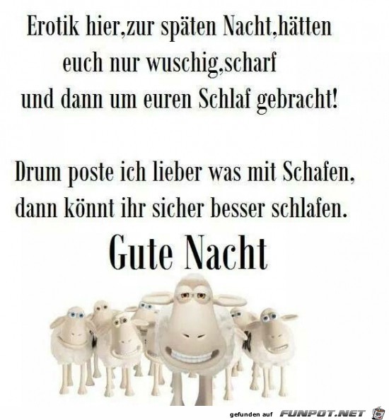 gute Nacht.... gute Nacht....