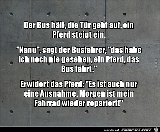 der Bus hält..... der Bus hält.....
