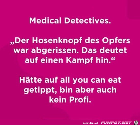 Hätte auch auf zweiteres getippt Hätte auch auf zweiteres getippt