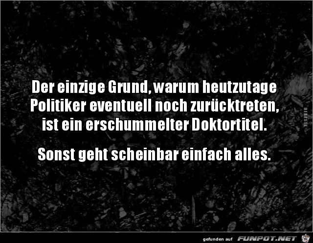 ein erschummelter Doktortitel..... ein erschummelter Doktortitel.....