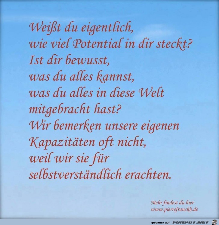 Weisst du eigentlich Weisst du eigentlich