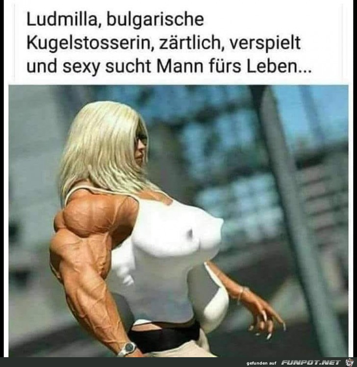 Mann frs Leben gesucht