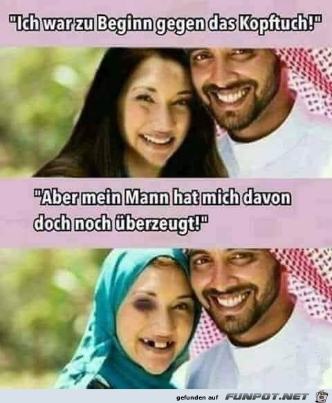Er hat mich überzeugt Er hat mich überzeugt
