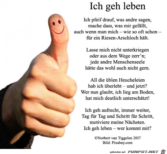 Ich geh leben 2018 Ich geh leben 2018