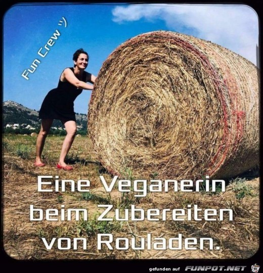 Zubereitung von Rolladen