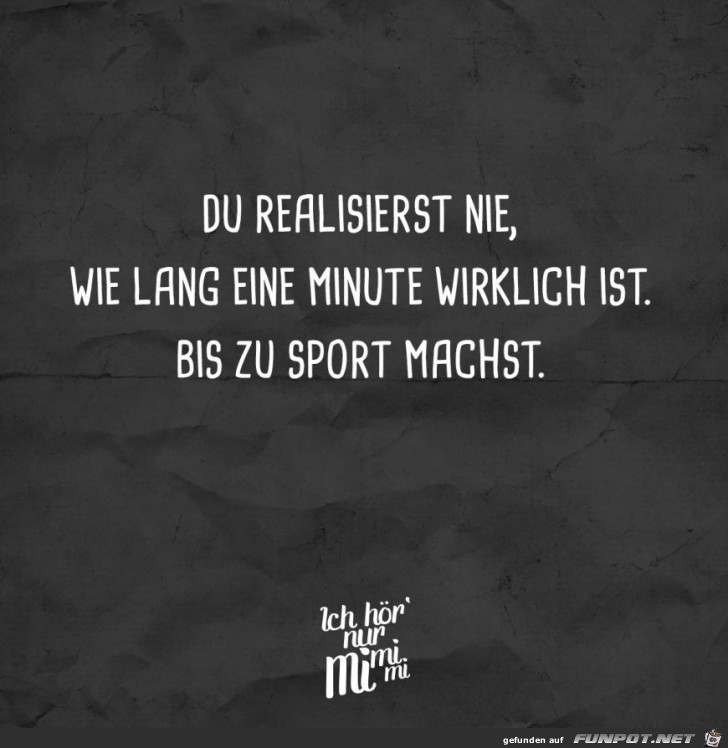 du realisierst nie du realisierst nie