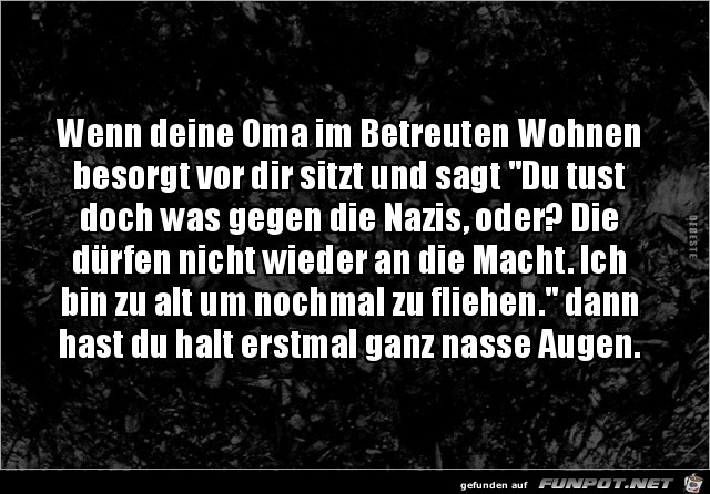 Oma im Betreuten Wohnen....... Oma im Betreuten Wohnen.......