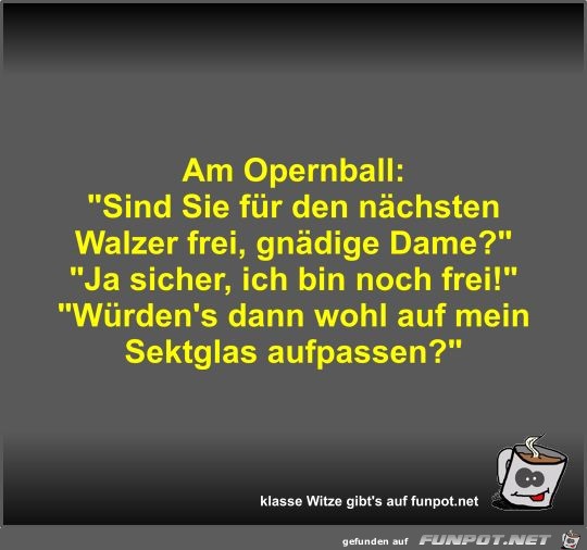 Am Opernball Am Opernball