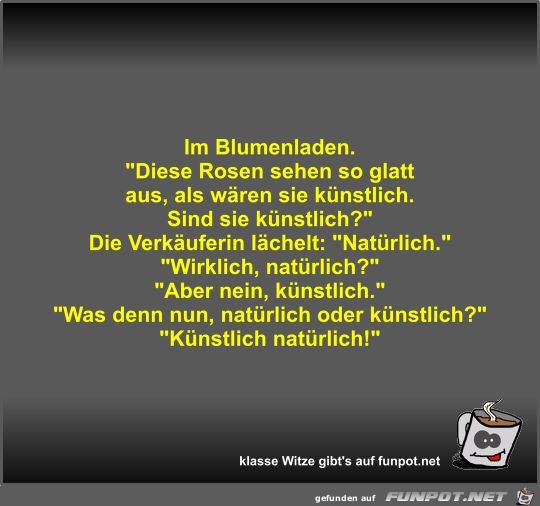 Im Blumenladen Im Blumenladen