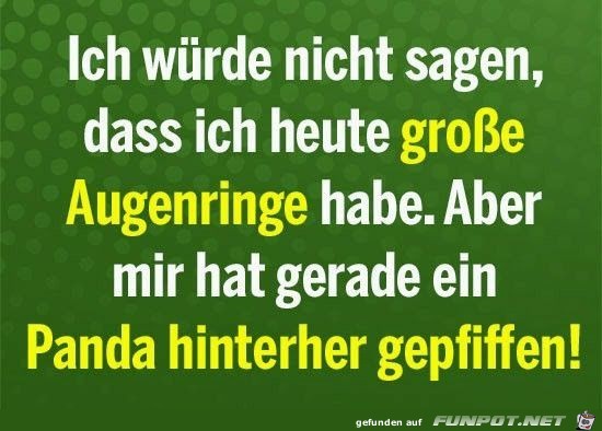 Augenringe Augenringe