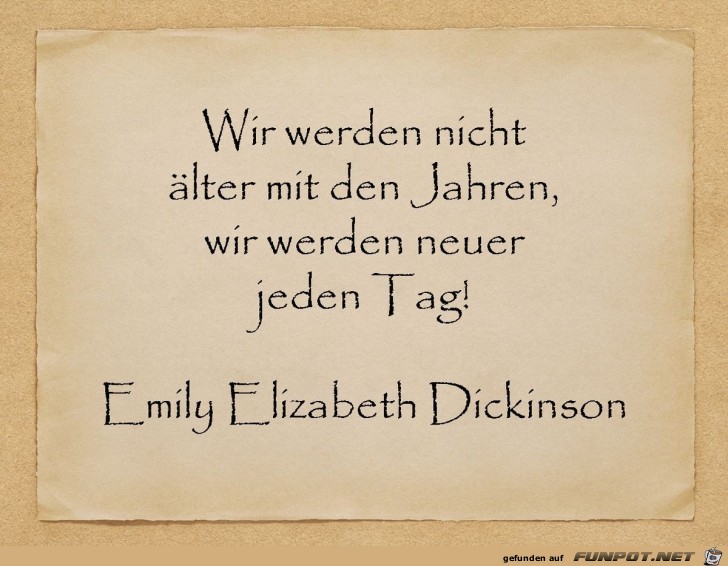 wir werden nicht aelter wir werden nicht aelter