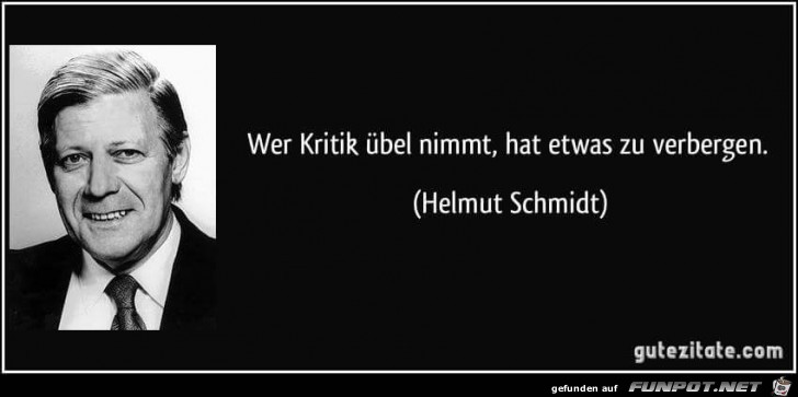 wer kritik uebel nimmt