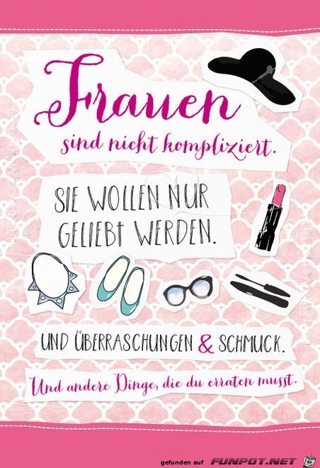 frauen sind nicht unkompliziert