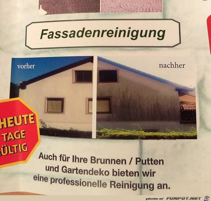 Fassadenreinigung