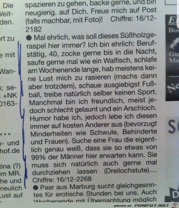 Partnerin gesucht, die alles macht Partnerin gesucht, die alles macht