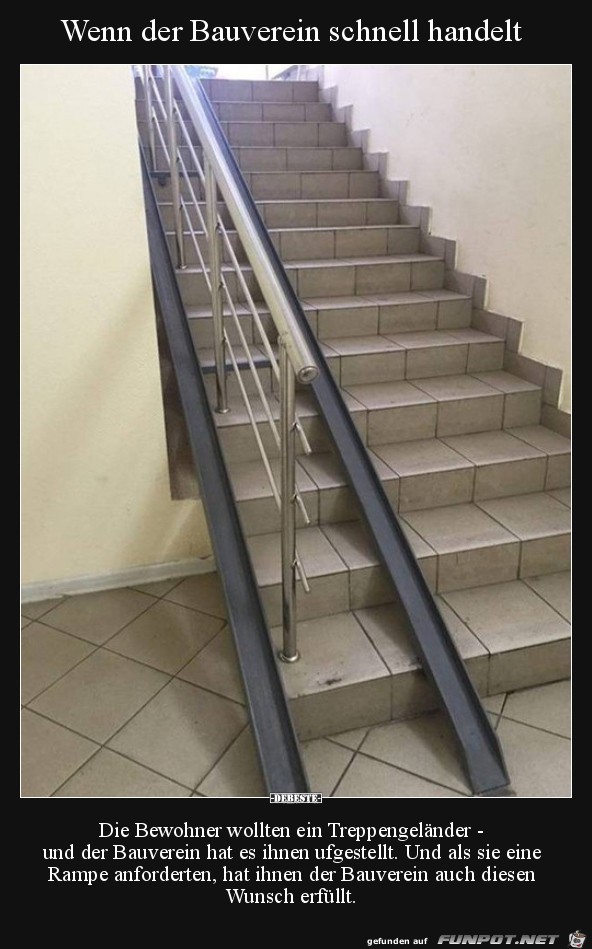 wenn der Bauverein schnell handelt..... wenn der Bauverein schnell handelt.....