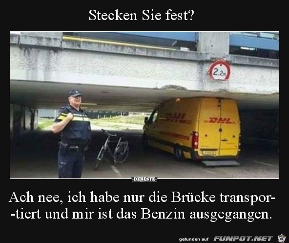 stecken sie fest?....