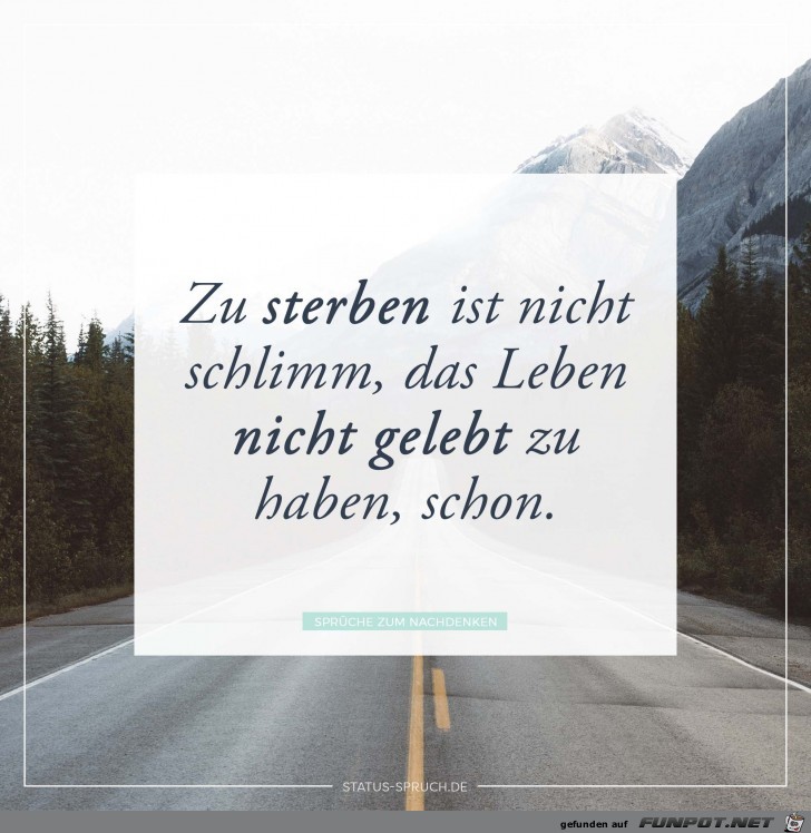 zu sterben ist nicht schlimm,...... zu sterben ist nicht schlimm,......