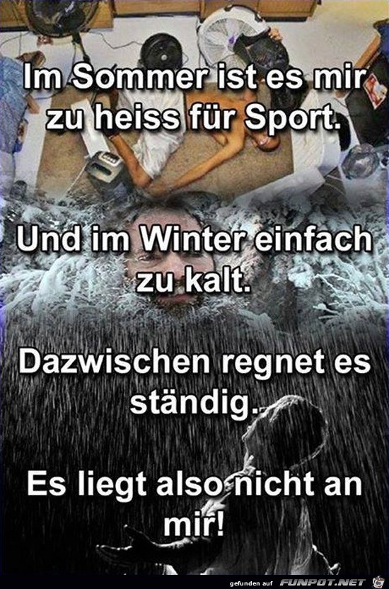 es liegt nicht an mir.... es liegt nicht an mir....