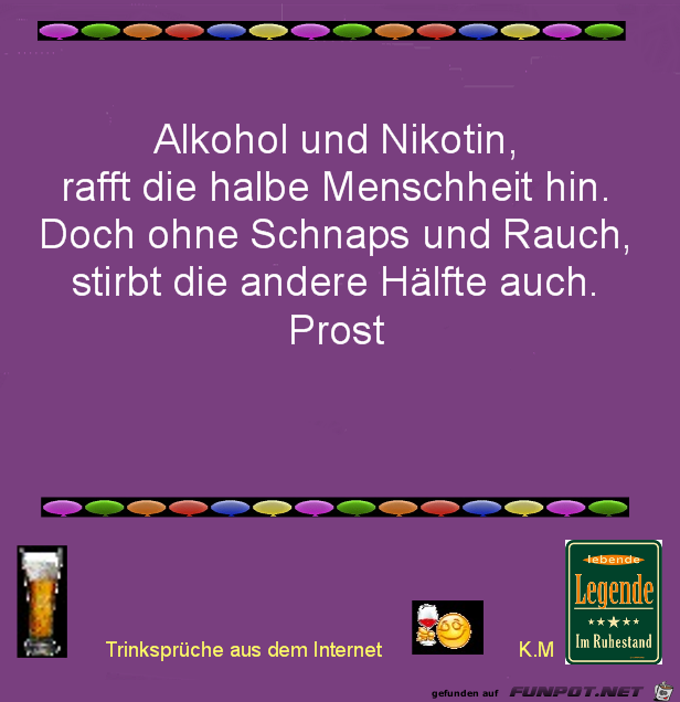 Alkohol und Nikotin