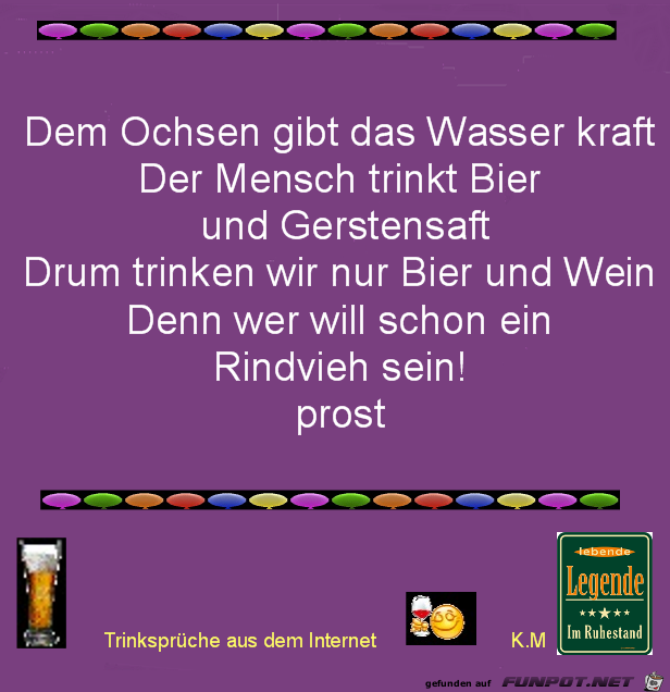 dem Ochsen dem Ochsen