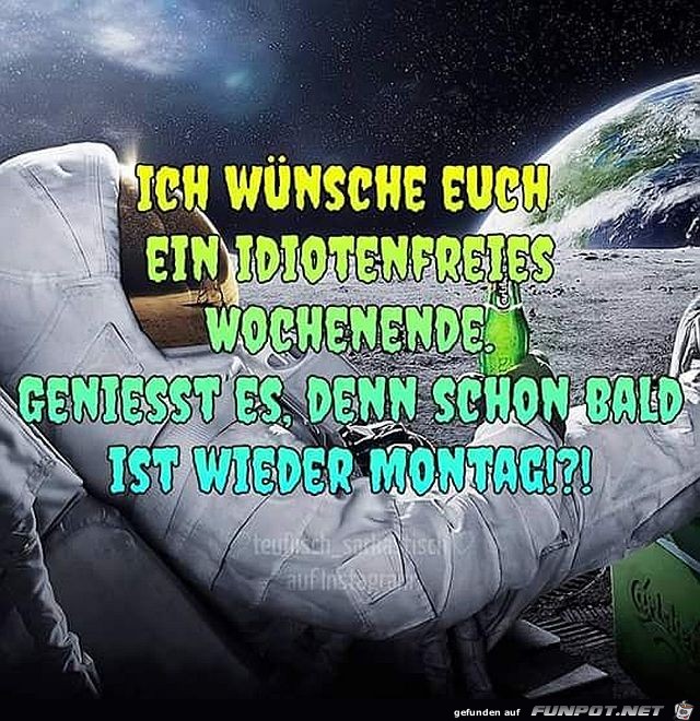 Idiotenfreies Wochenende Idiotenfreies Wochenende