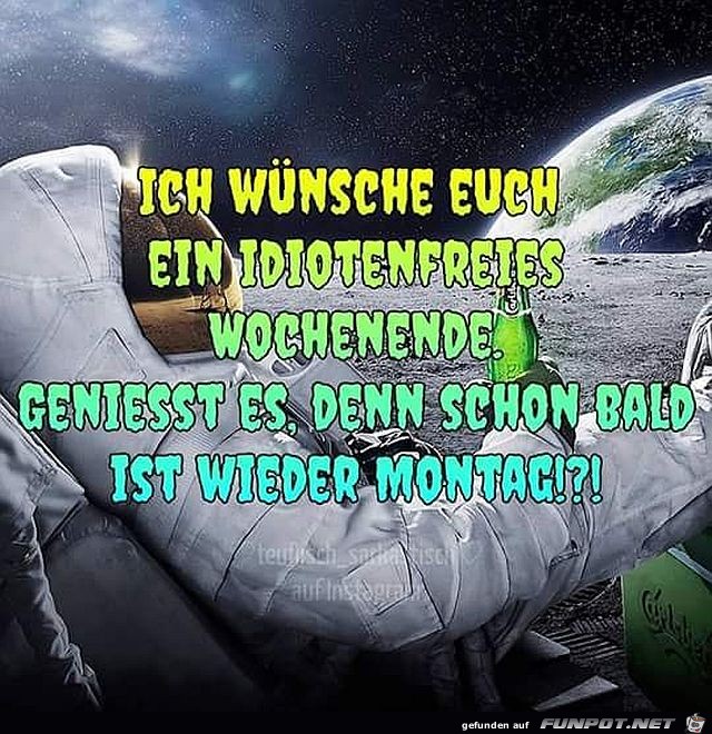 Idiotenfreies Wochenende