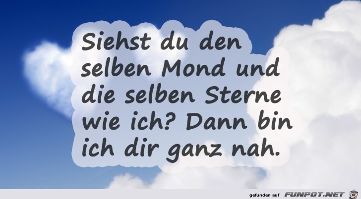 siehst du den selben Mond........ siehst du den selben Mond........