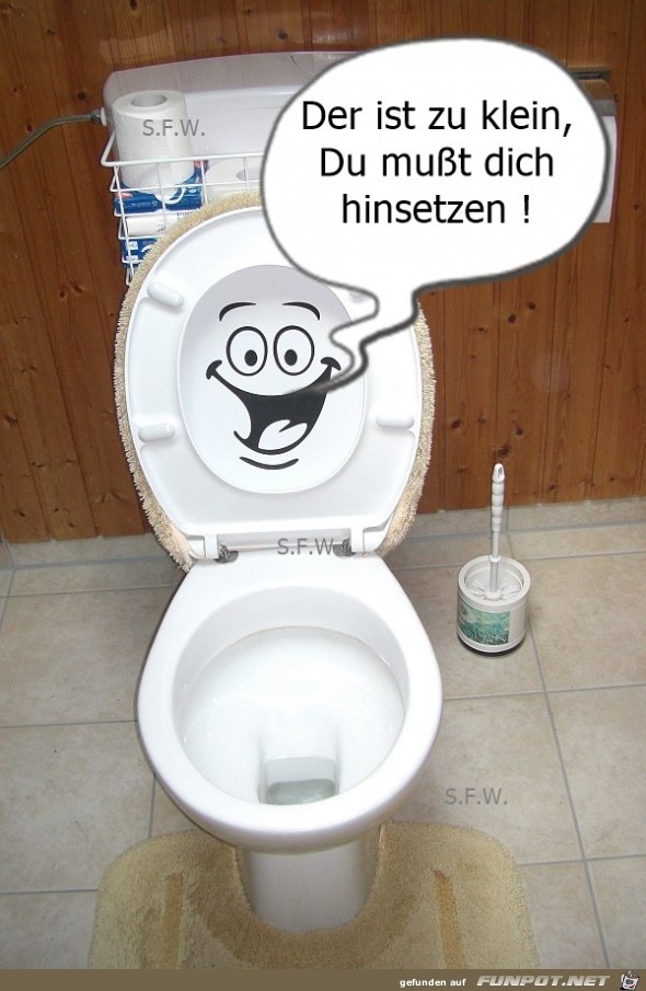Der ist zu klein Der ist zu klein