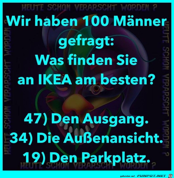 Frage an 100 Mnner