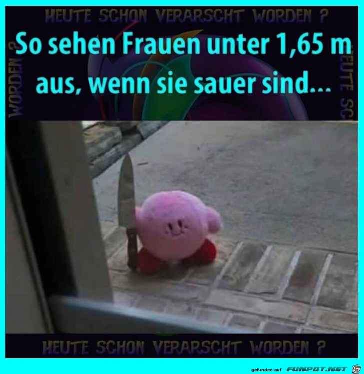 Saure Frauen