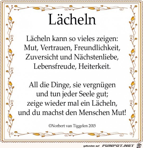 Lächeln 2018 Lächeln 2018