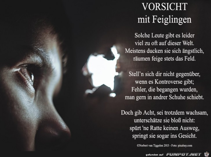 Vorsicht mit Feiglingen 2018 Vorsicht mit Feiglingen 2018