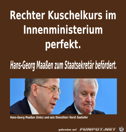 Rechter Kuschelkurs Rechter Kuschelkurs
