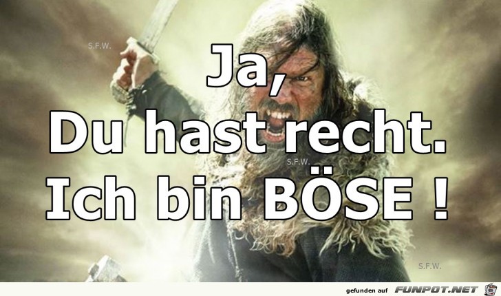 Ja Du hast recht Ja Du hast recht