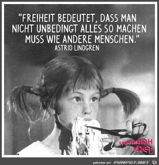 Freiheit bedeutet Freiheit bedeutet