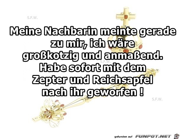 Meine Nachbarin