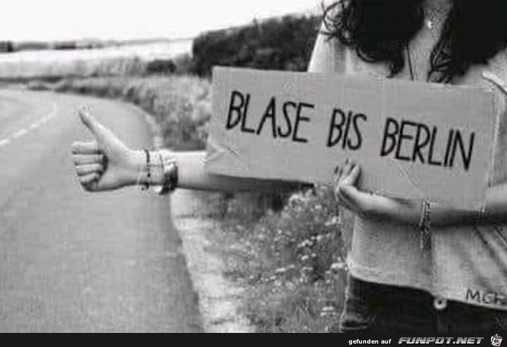 Blase bis Berlin Blase bis Berlin