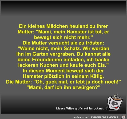 Ein kleines Mädchen heulend zu ihrer Mutter Ein kleines Mädchen heulend zu ihrer Mutter