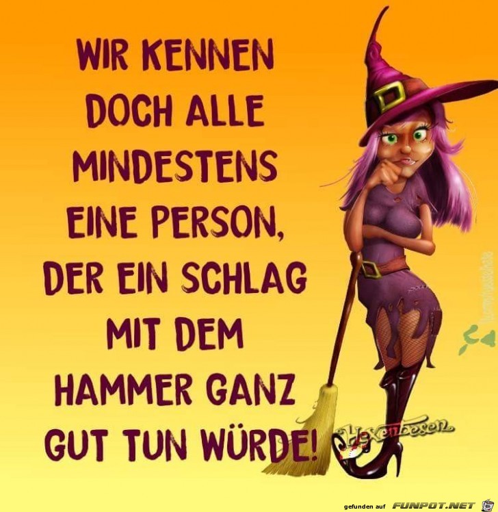 Schlag mit dem Hammer Schlag mit dem Hammer