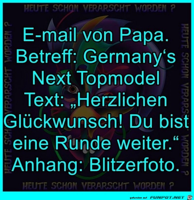 Email von Papa