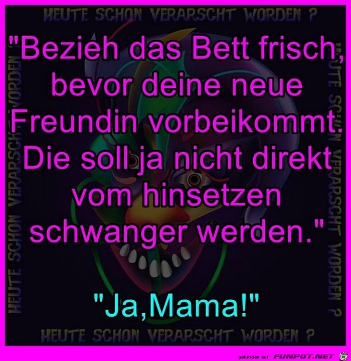 Mama weis es besser Mama weis es besser