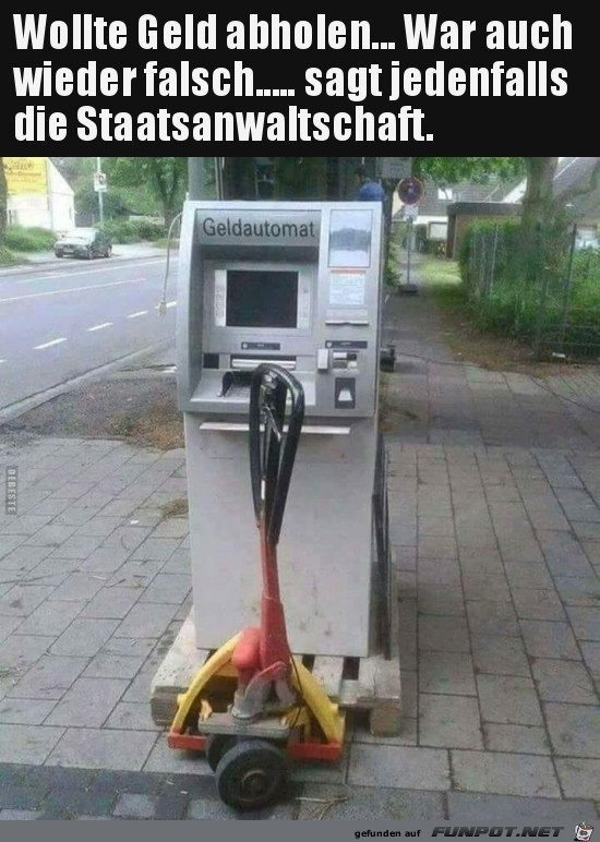 Falsch gemacht