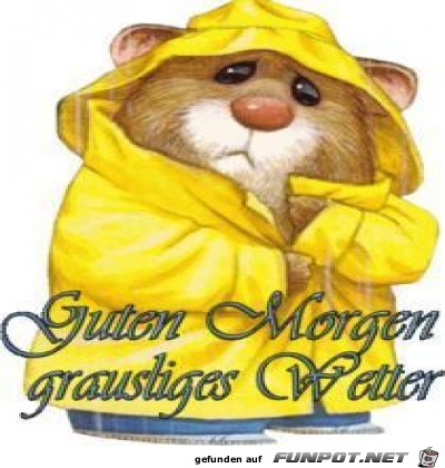 Grausiges Wetter