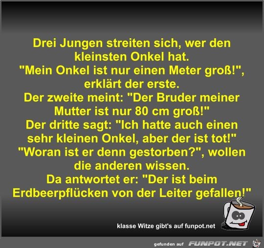 Drei Jungen streiten sich Drei Jungen streiten sich