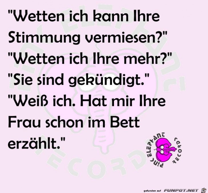 miese Stimmung miese Stimmung