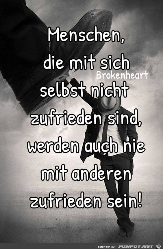 Menschen die mit sich Menschen die mit sich