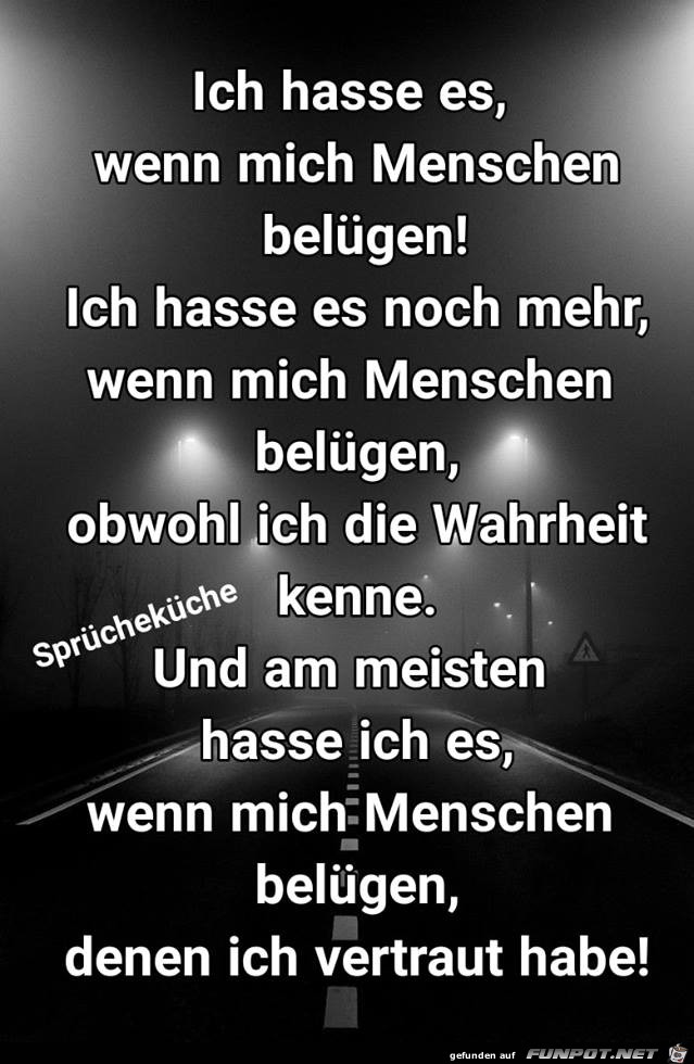 Ich hasse es Ich hasse es