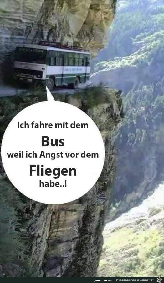 Habe Angst vor dem Fliegen Habe Angst vor dem Fliegen